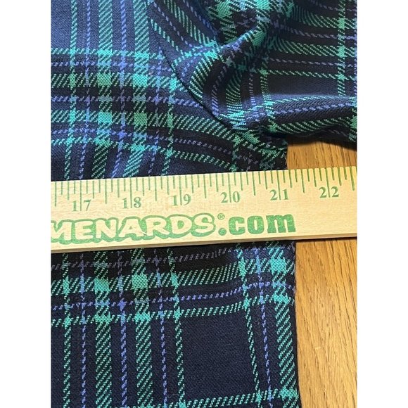 TALBOTS Checkered Mock Neck‎ Long Sleeve Back Zipper Women Sweater Size Medium - Picture 6 of 11